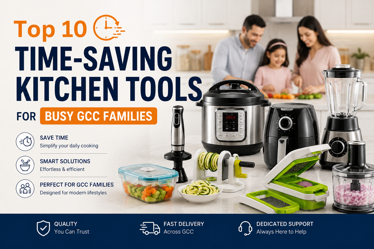 time-saving kitchen tools for busy GCC families on Samaya Store