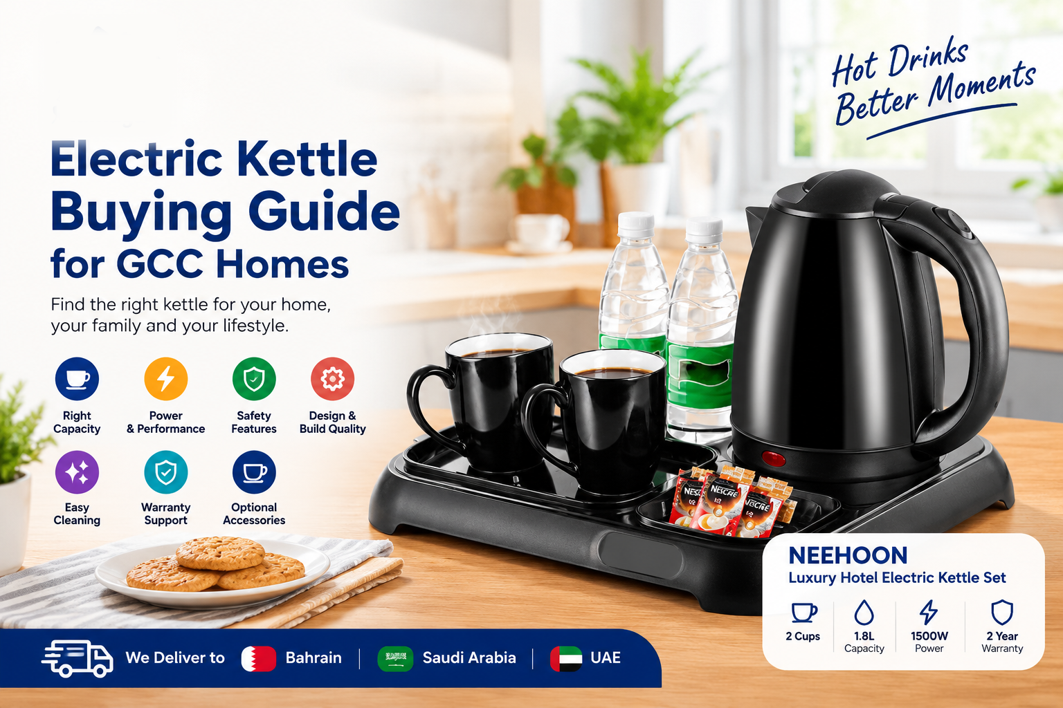 Electric Kettle Buying Guide for GCC Homes